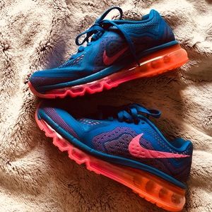 Women’s Nike Air Max (Blue Orange and Pink)